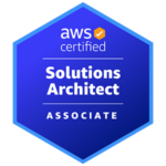 AWS Certified Solutions Architect Associate badge.3419559c682629072f1eb968d59dea0741772c0f