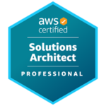 AWS Certified Solutions Architect Professional badge.69d82ff1b2861e1089539ebba906c70b011b928a