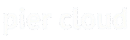 pier cloud logo blanco